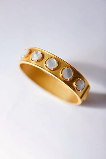 Clara Bangle Mother Of Pearl
