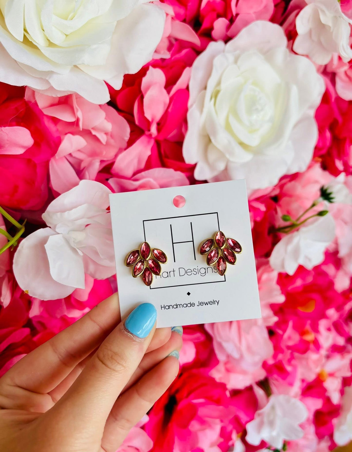 Hart Designs Earrings Pink
