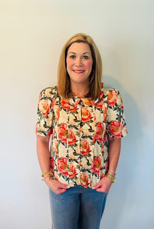 Floral For Fall Top