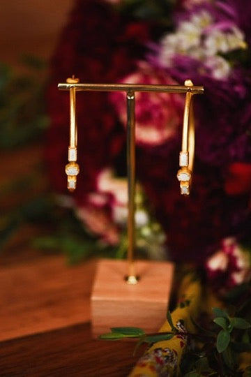 Caroline Hoops Mother Of Pearl