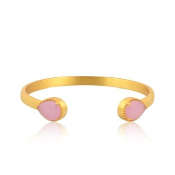 Peyton Cuff Rose Glass