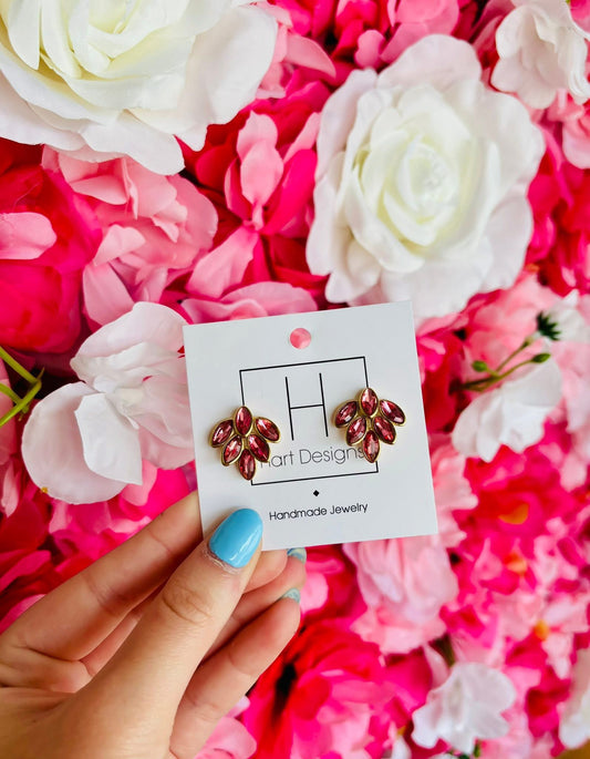 Hart Designs Earrings Pink